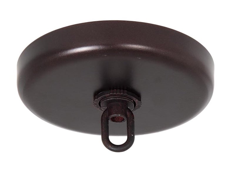 B&P LampÂ® Rounded Canopy Kit (Antique Bronze) - Image 1